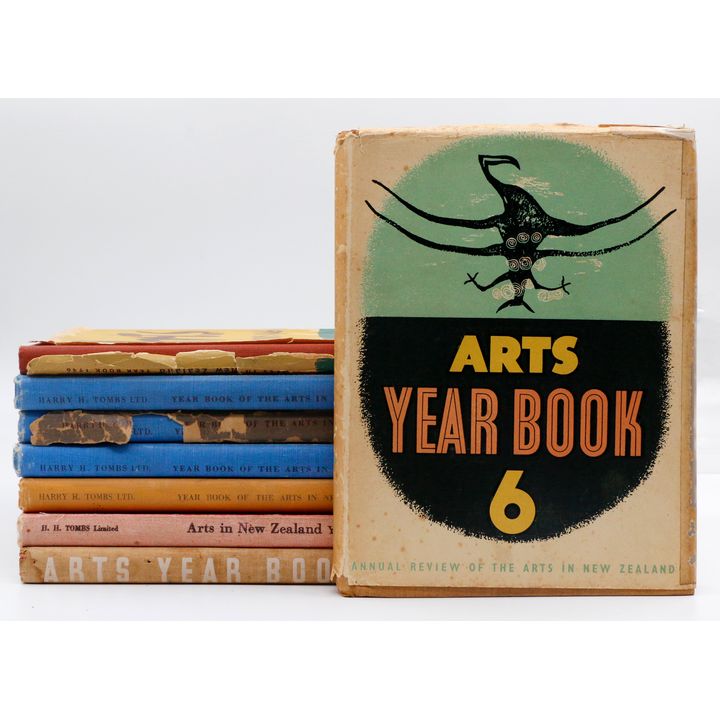 YEARBOOK OF THE ARTS OF NEW ZEALAND - 8 COPIES.