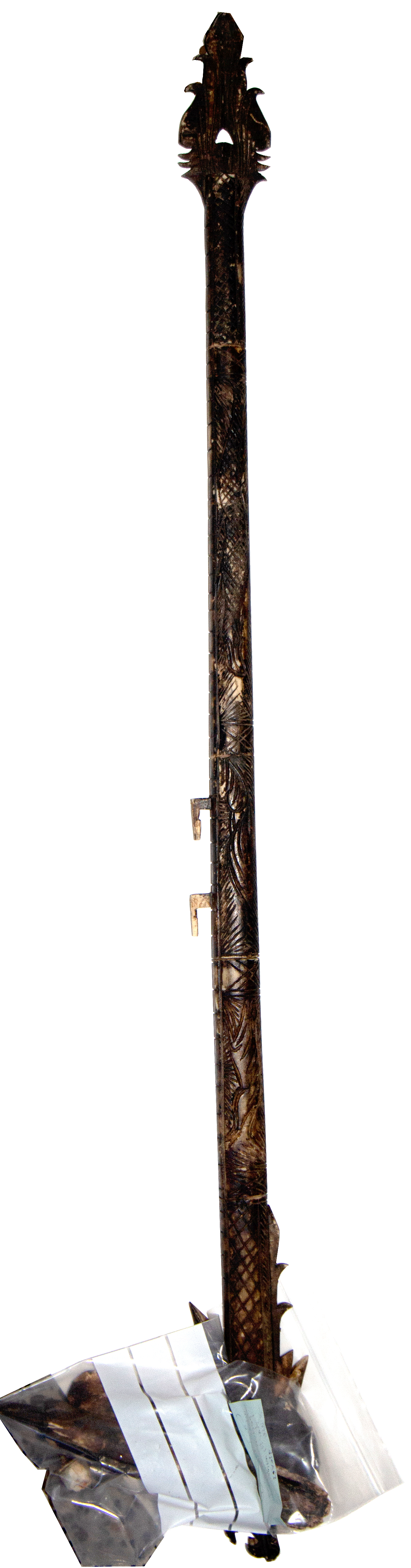 Indonesia, Kalimantan, Bone Blowpipe, 1940s, VGC