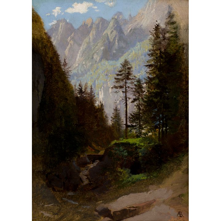 Albert Bierstadt (1830-1902), Mountain Vista