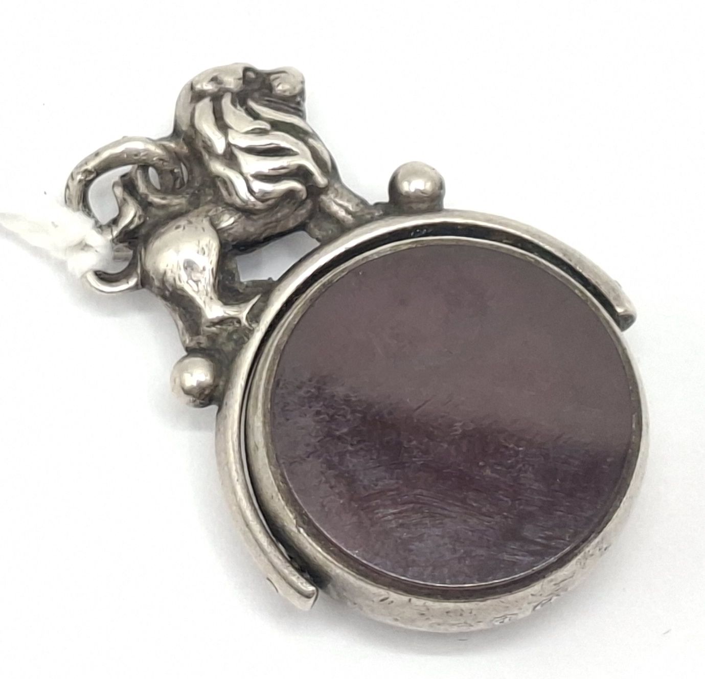1007 · STERLING SILVER SWIVEL PENDANT