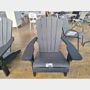KETER TROY ADIRONDACK CHAIR - GRAPHITE