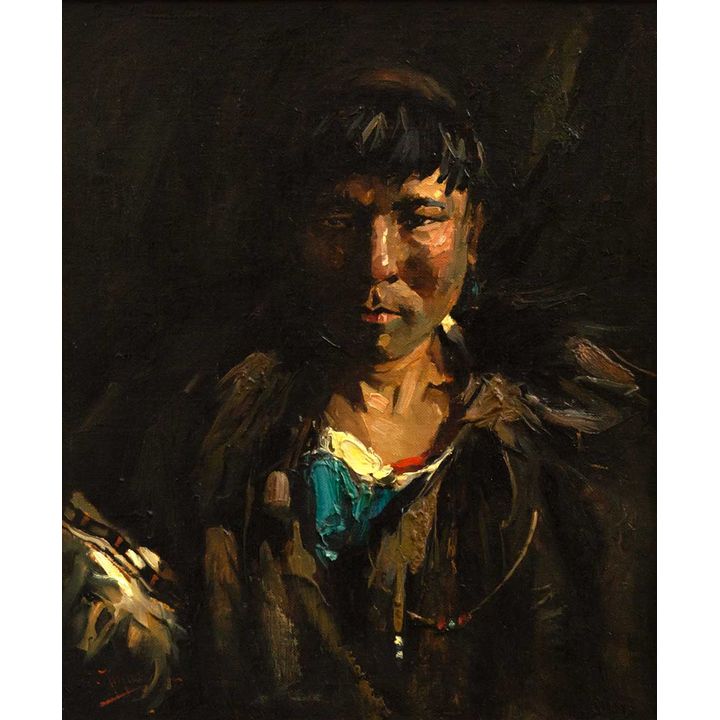 Paul Eustace Ziegler (1881-1969), Untitled (Indian Portrait)