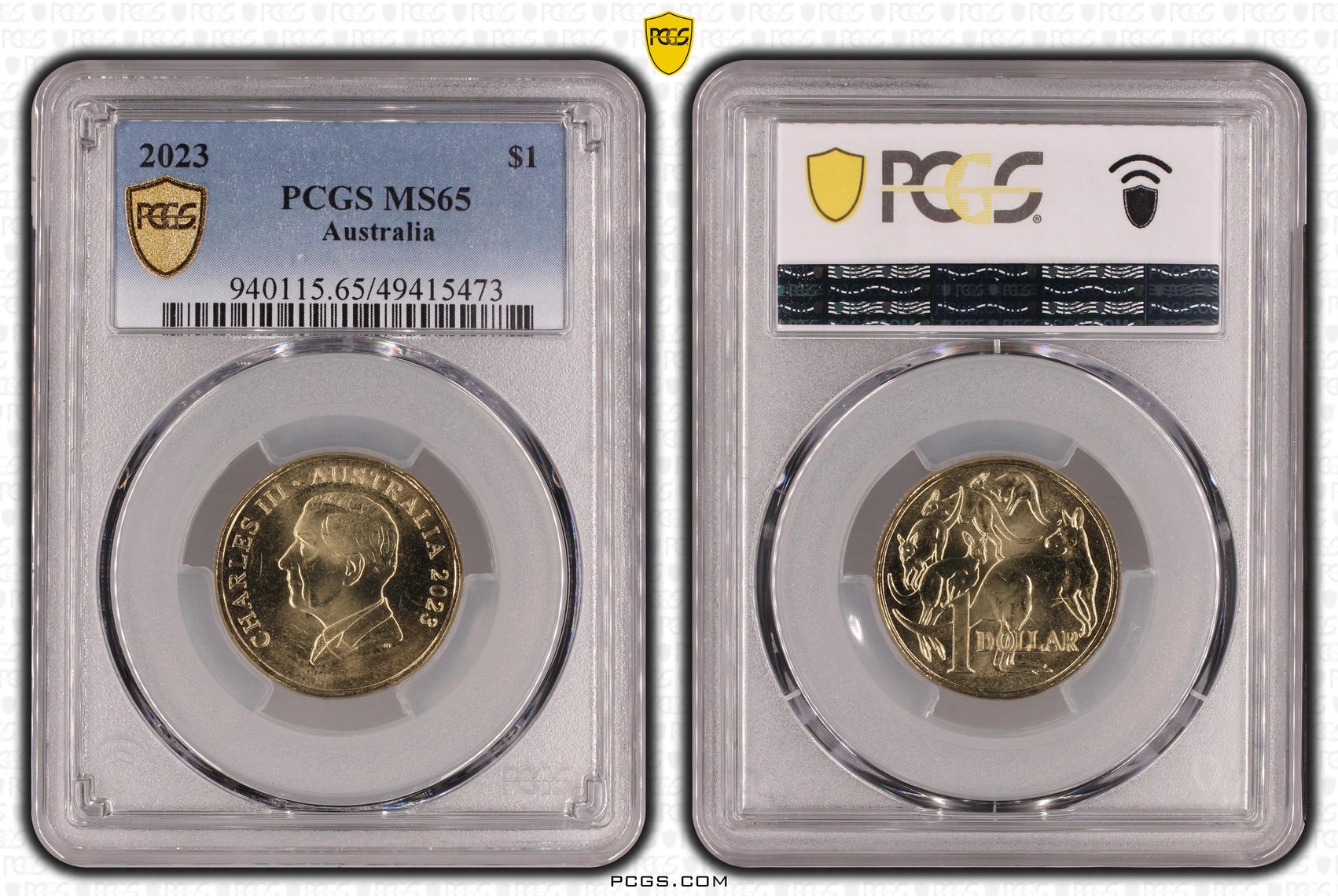 One Dollar, 2023, PCGS MS65