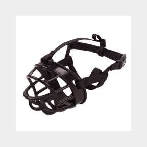 Comfortable Dog Muzzles Allows Panting Treats Drinking Muzzle - Black - L - Bar 9902041198009-51748/8137 SN B2 (S7)