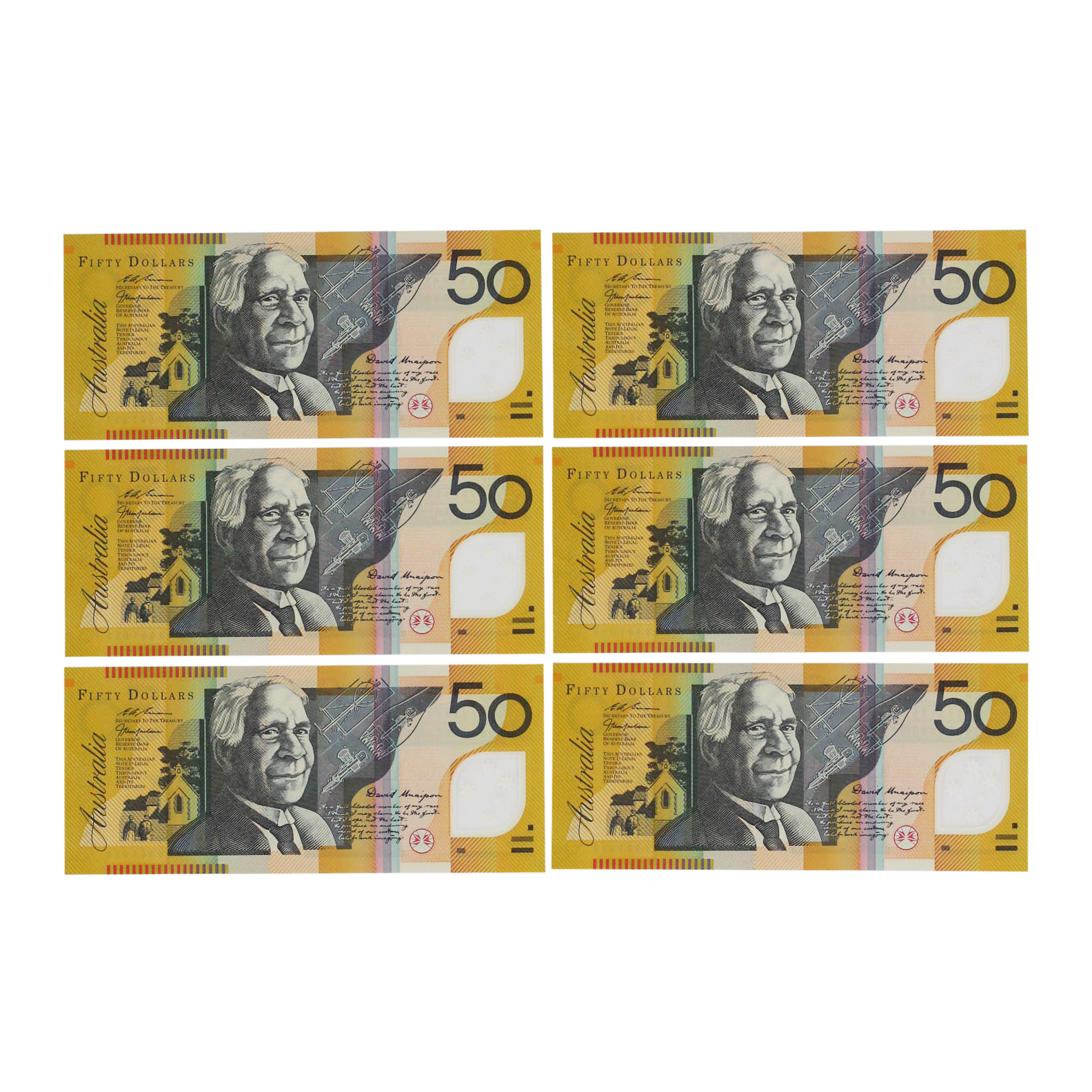 2326. · MacFarlane/Evans, Fifty Dollars,  1999, UNC