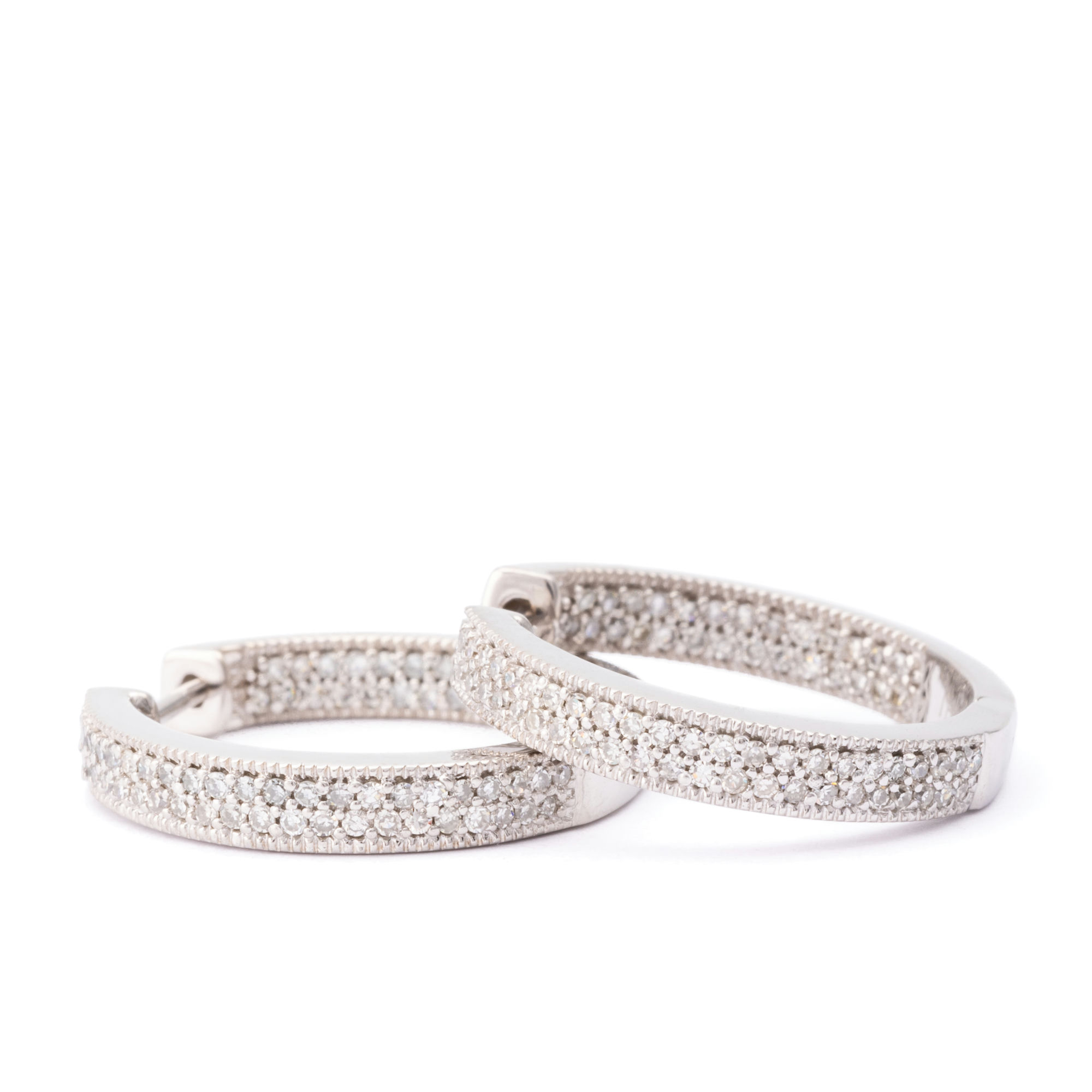 Diamond Earrings 10ct Gold,