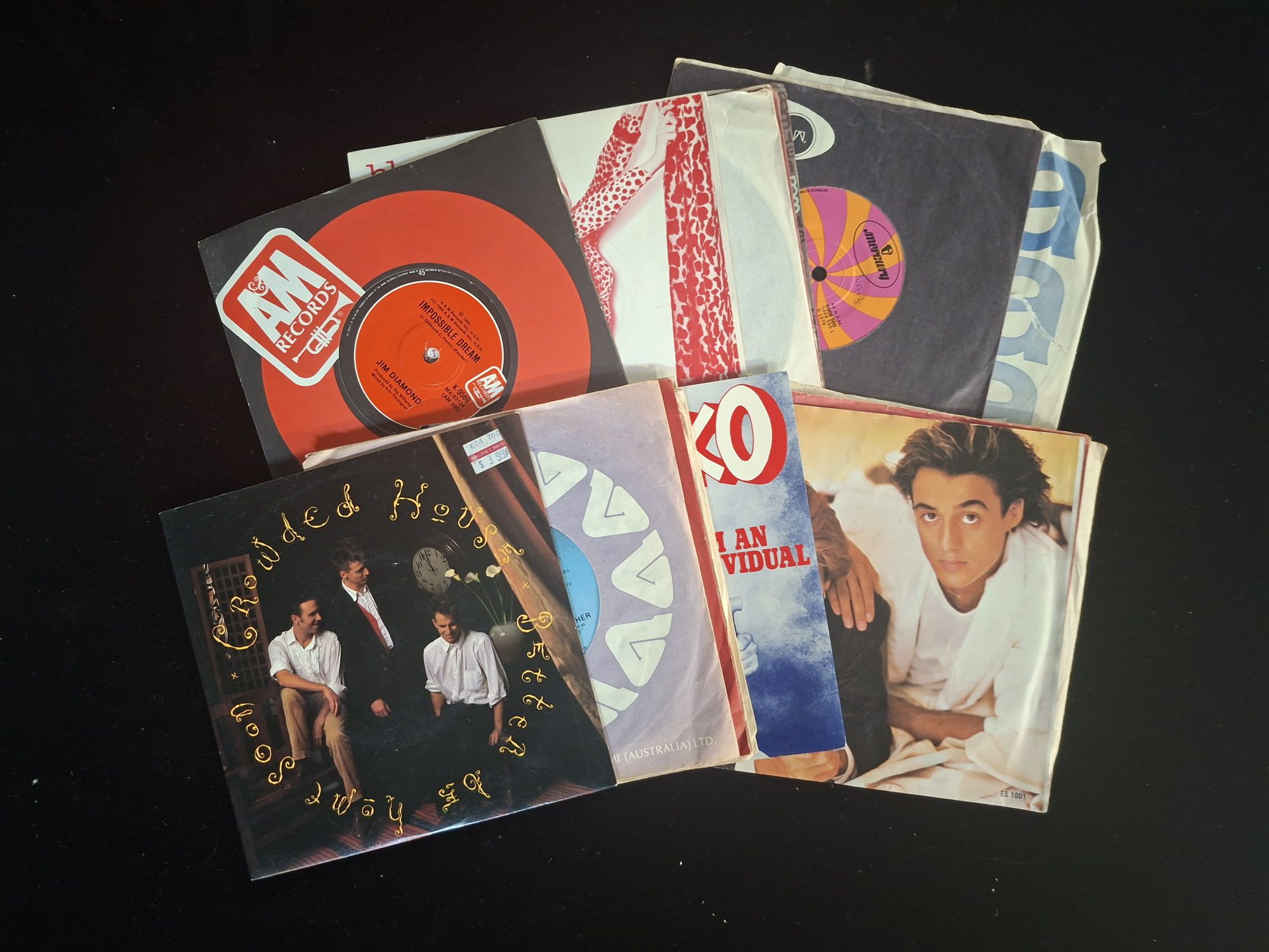 45 RPM VINYL RECORDS
