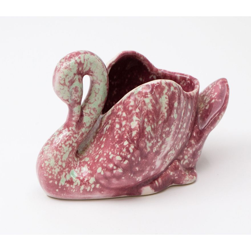 Crown Lynn Potteries- Small trickle glaze swan