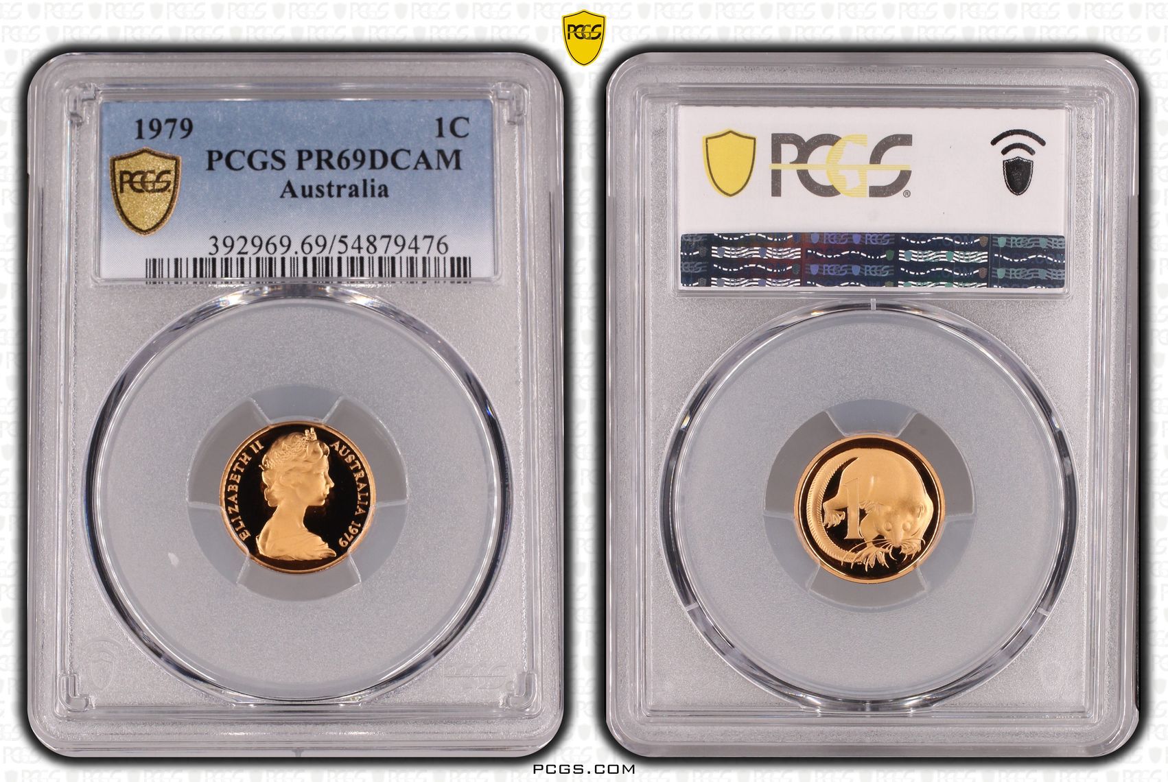One Cent, 1979, Pcgs Pr69dcam