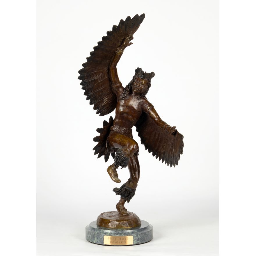 Richard Myer (1933- ): Eagle Dancer, 1987