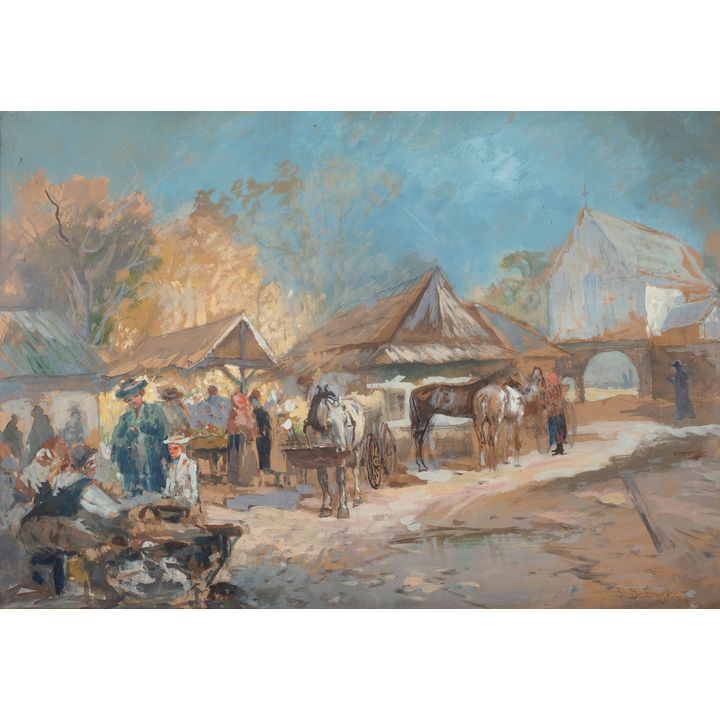 Stanisław Batowski Kaczor | Na targu