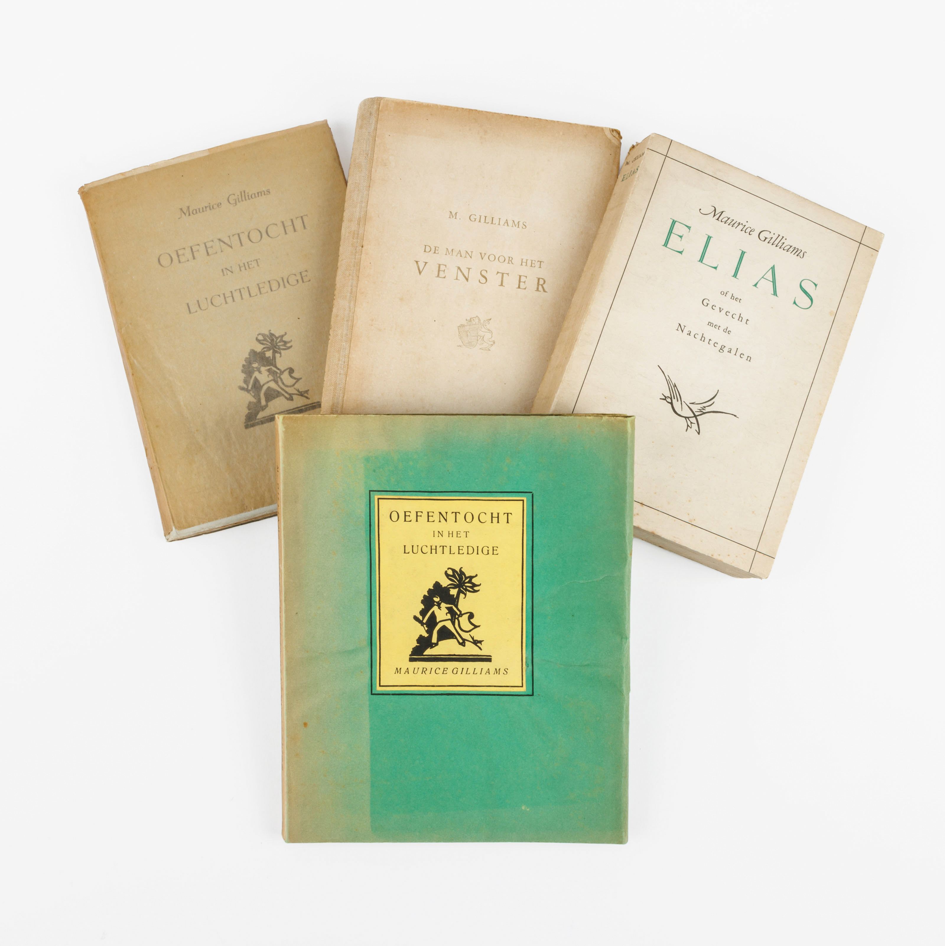 Maurice Gilliams - A set of four first editions – kavel bij Bernaerts, Antwerp