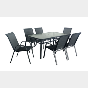 GEORGE MASON ARABELLA 7 PIECE OUTDOOR DINING SET