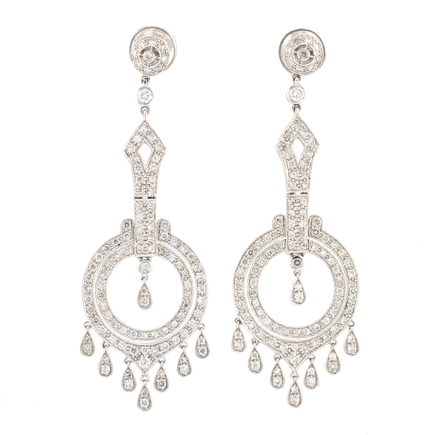 Aretes de candelabro