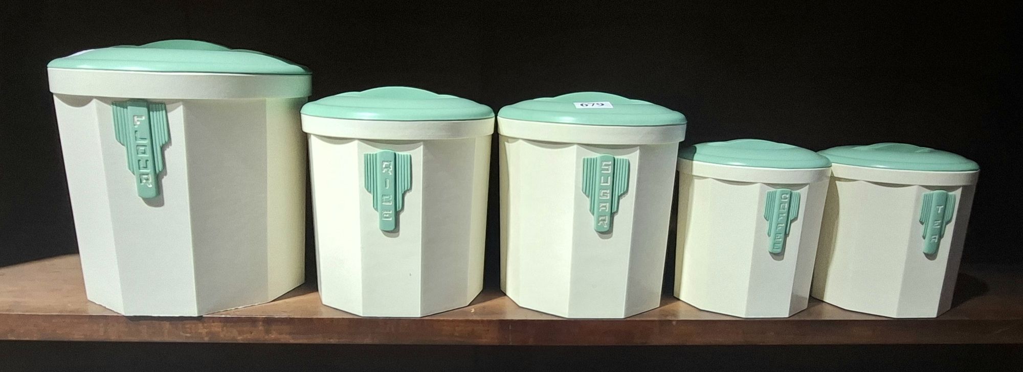 Art Deco Canister Set