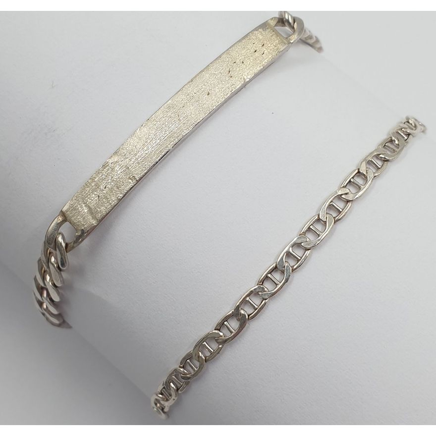 Stg. Silver Bracelets (x2)