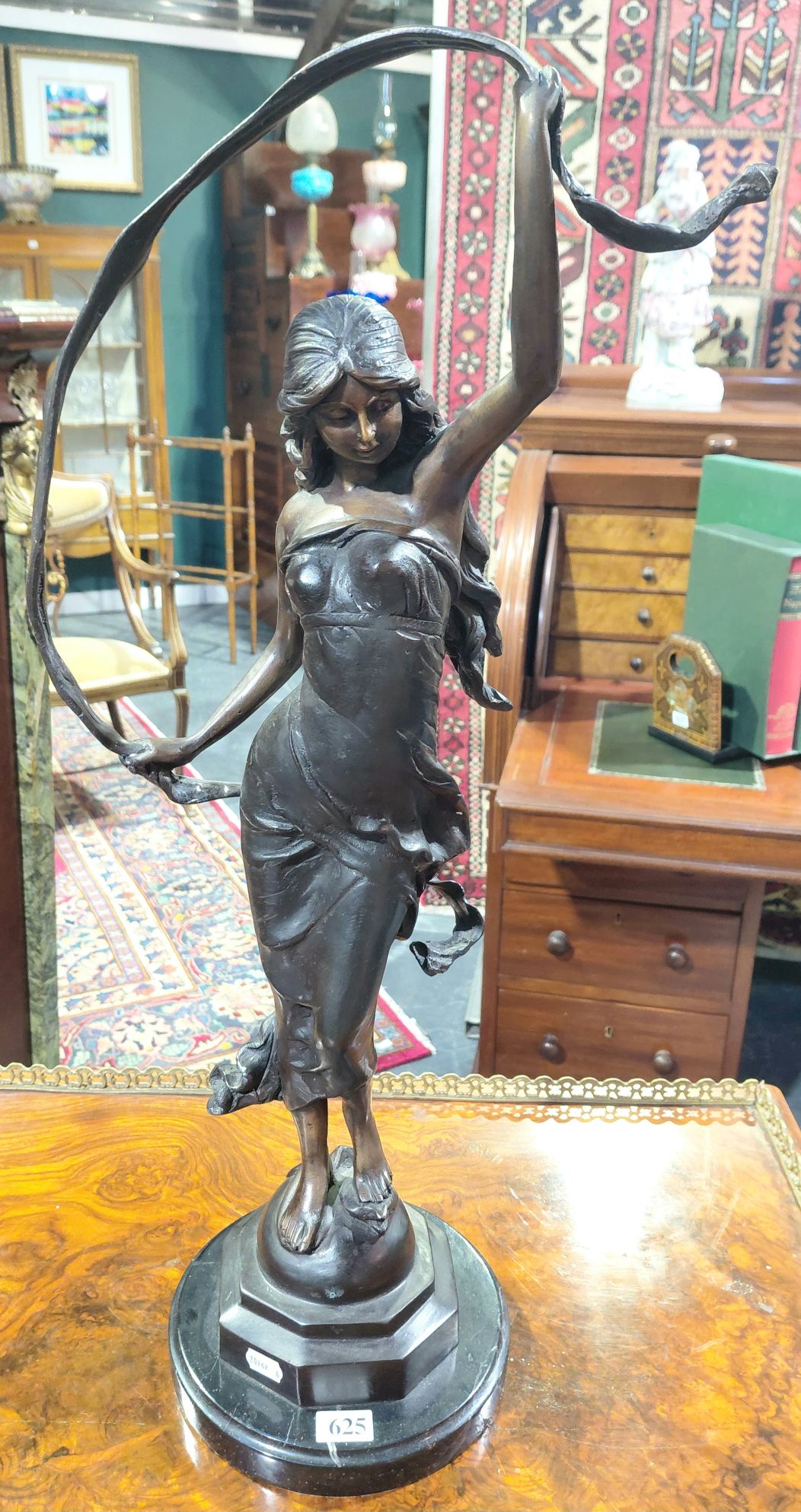 625 · RIBBON DANCER SCULPTURE