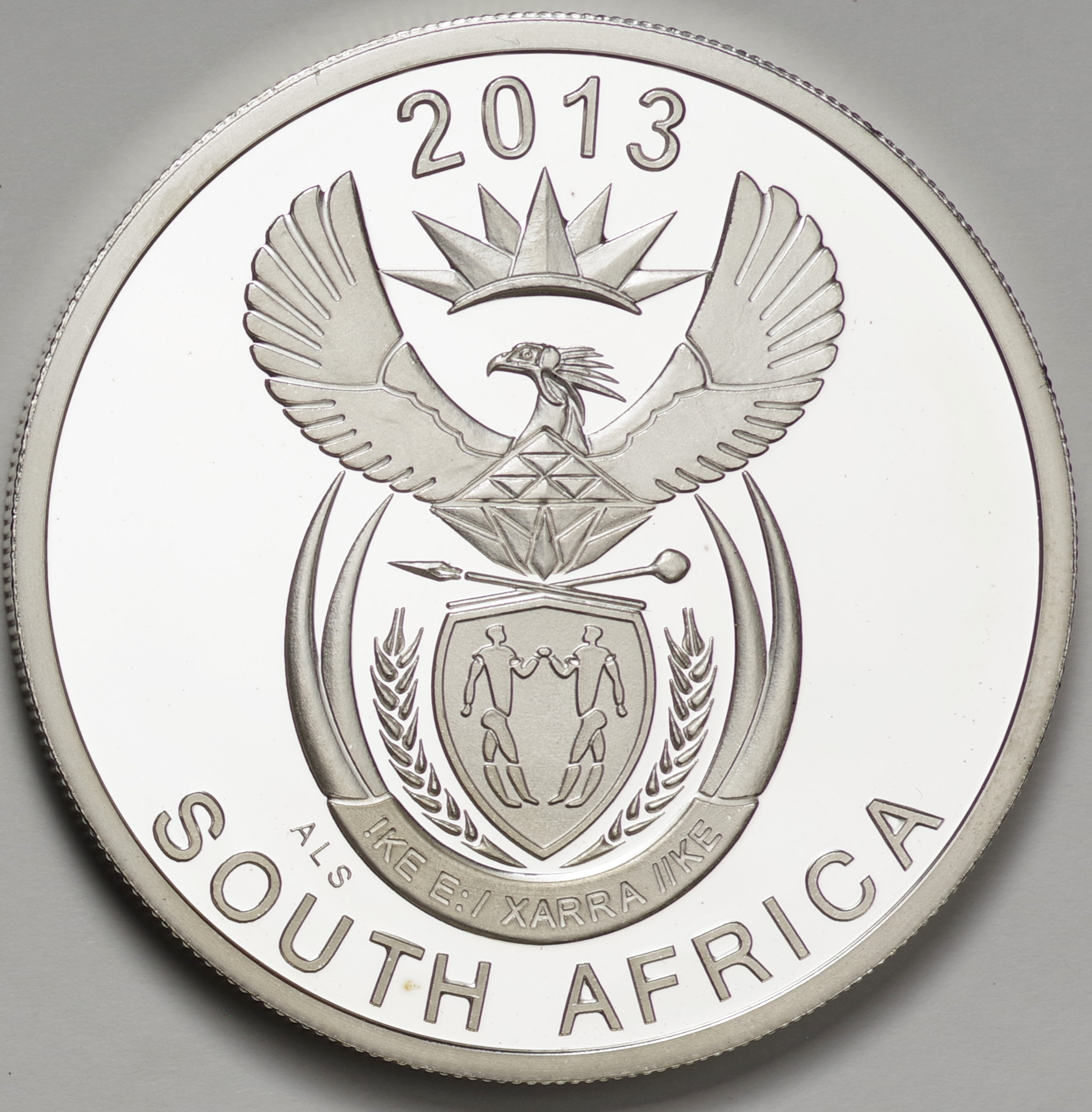 2013 南アフリカ 海洋保護区 イシマンガリソ湿地公園 2オンス プルーフ銀貨