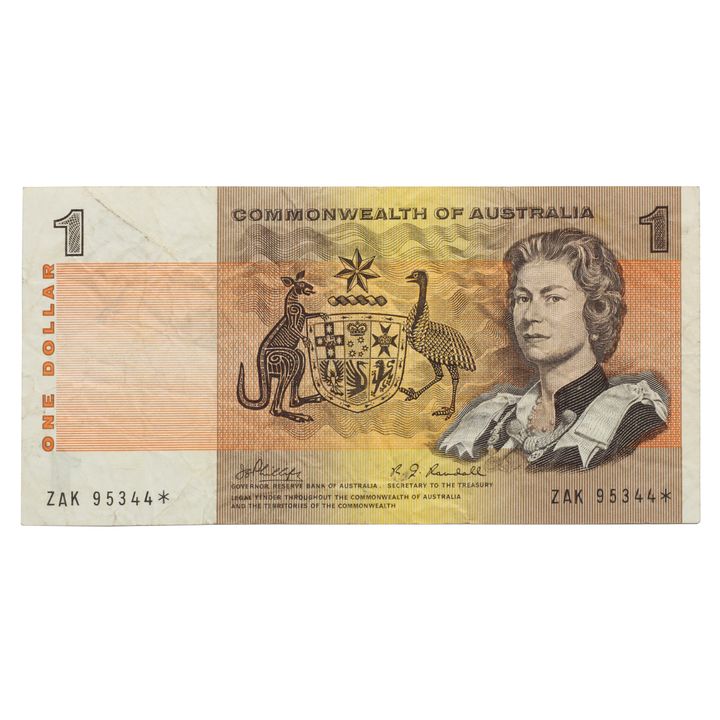 Star Replacement - Coombs/Wilson, One Dollar, 1966 Fine