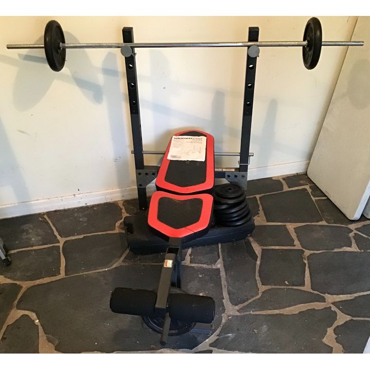 Weight Bench & Weights