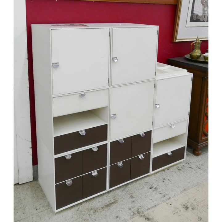 8pc Risomatti Ratia for Palaset Finnish Stacking Acrylic Cabinets