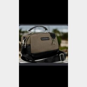 DAVID JONES EXCLUSIVE SMALL KHAKI HANDBAG - 51626/12281