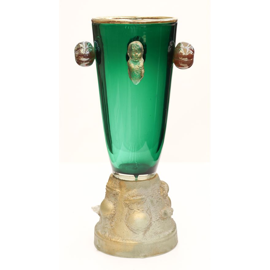 Mitchell Gaudet Pilchuck Vessel 1998 Blown Glass