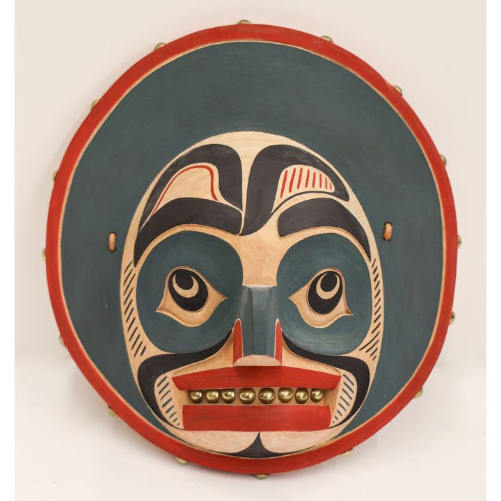 Joe David ''Moon'' 2000 Cedar Frontlet Mask