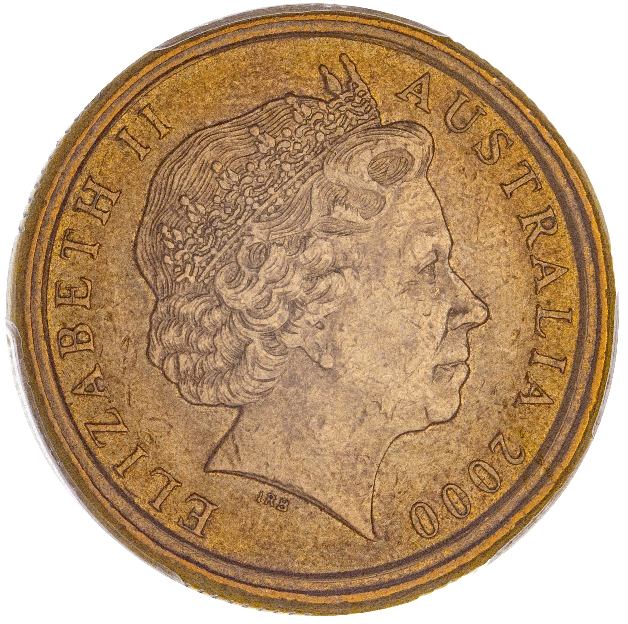 Elizabeth II, One Dollar, 2000, AU 53