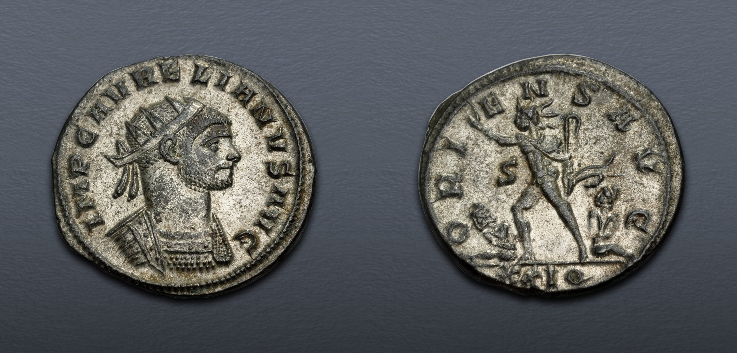 Aurelian. AD 270-275. Antoninianus (22mm, 3.83 g, 6h). Siscia mint, 4th ...