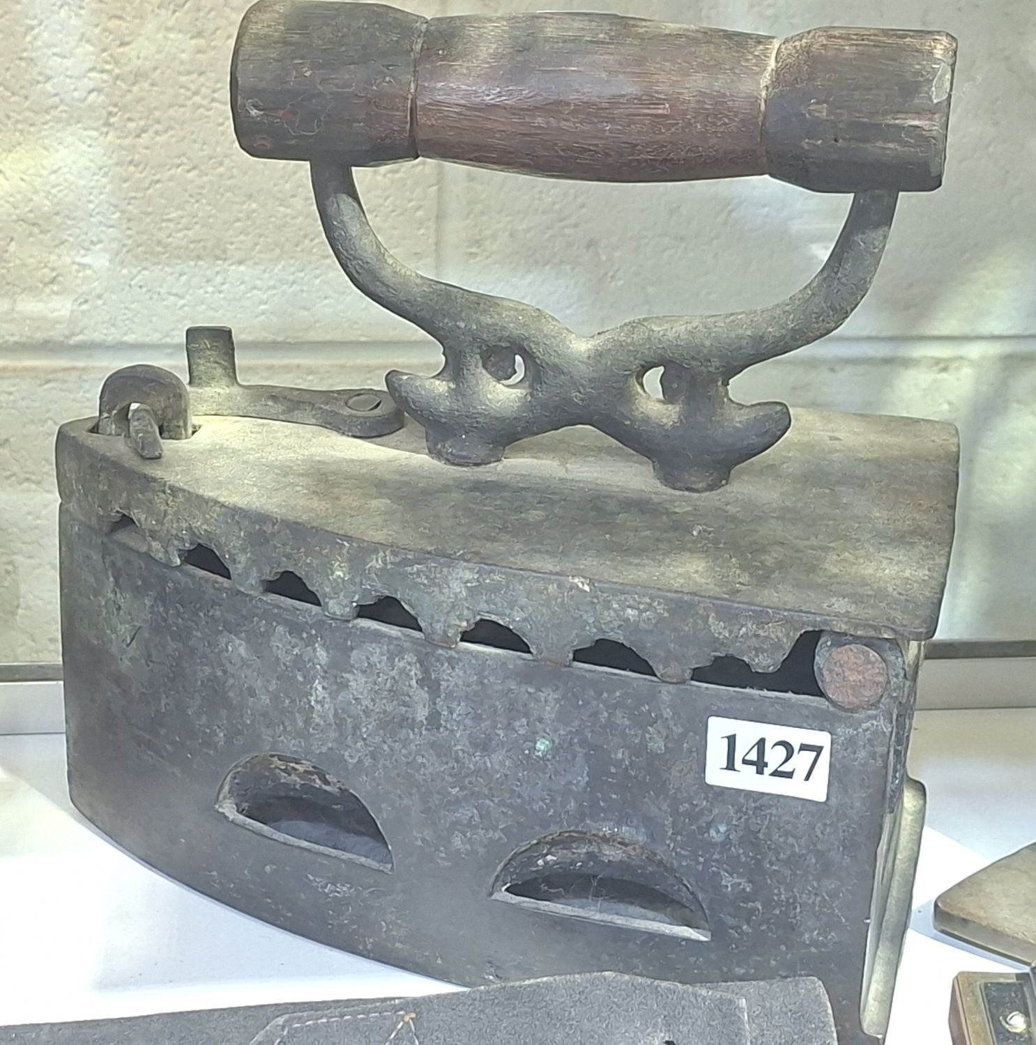 Antique Coal Iron