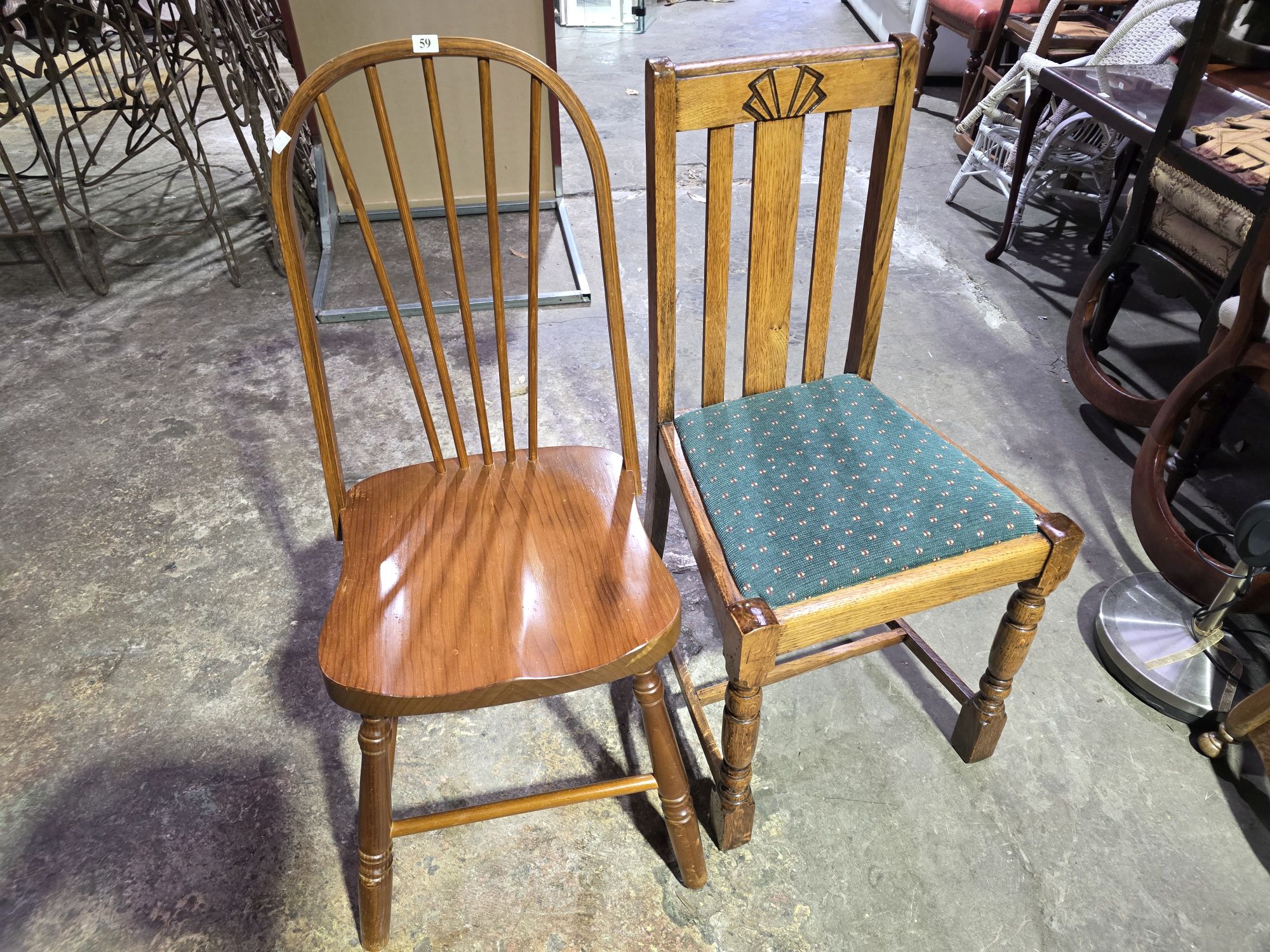 59 · TWO CHAIRS