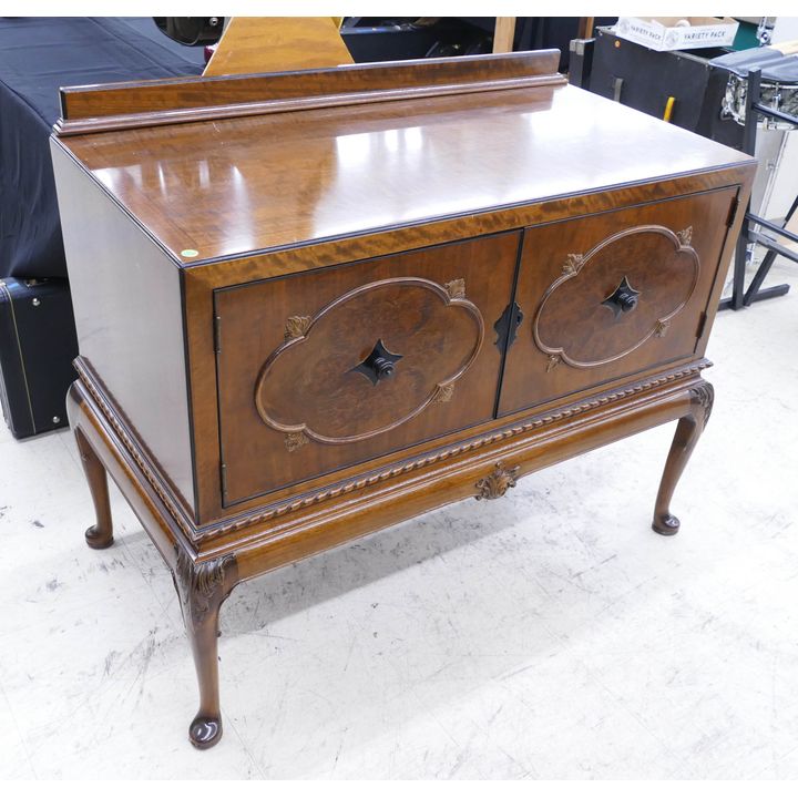 1930's Berkey & Gay Carved Walnut Server - 36x44x22''