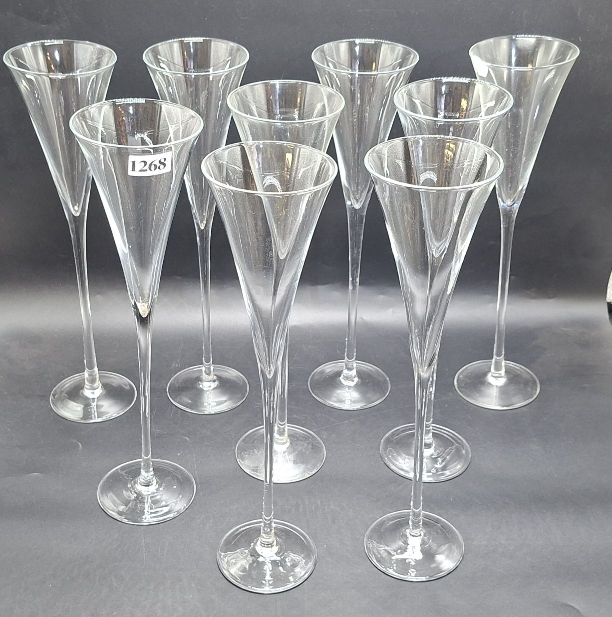 Crystal Champagne Stems