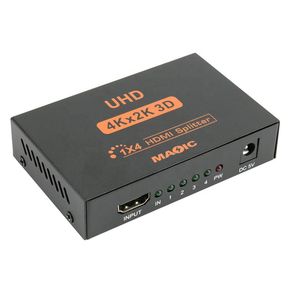 1 to 4 Port HDMI Splitter 4K Adapter Converter for HDTV 3D TV PC |