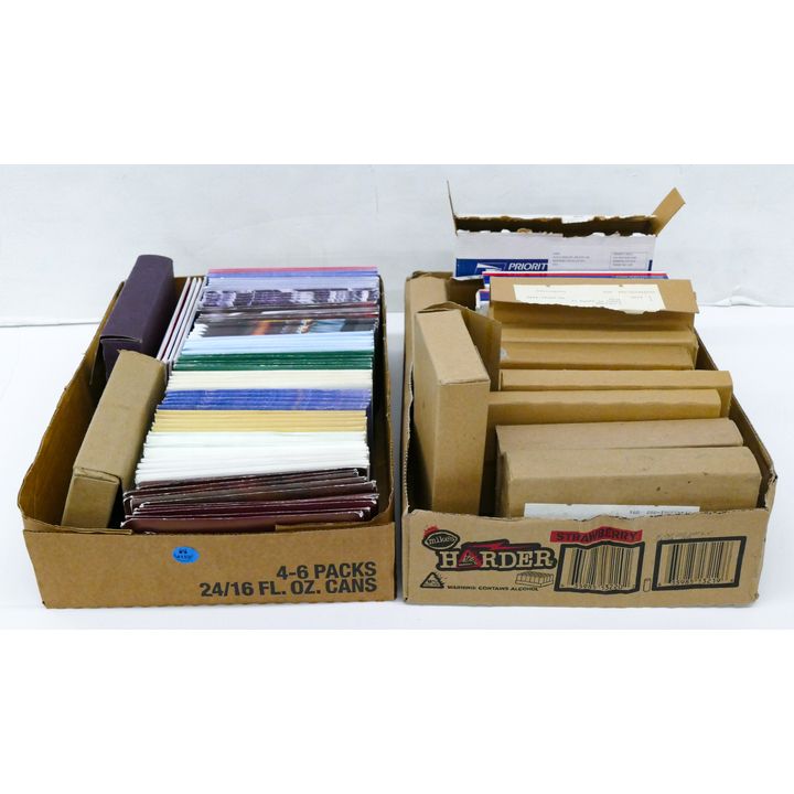 Box 73pc US Uncirculated Coin Sets 1984-2002 with Boxes