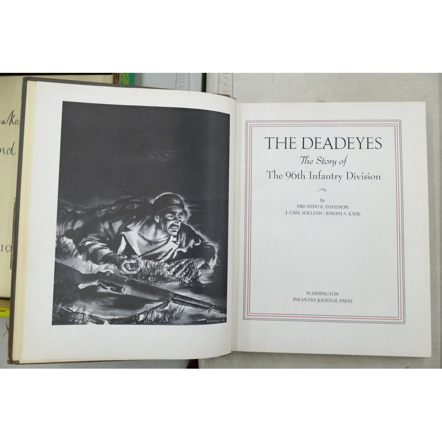 Vintage 96th Infantry Division Book - AS IS