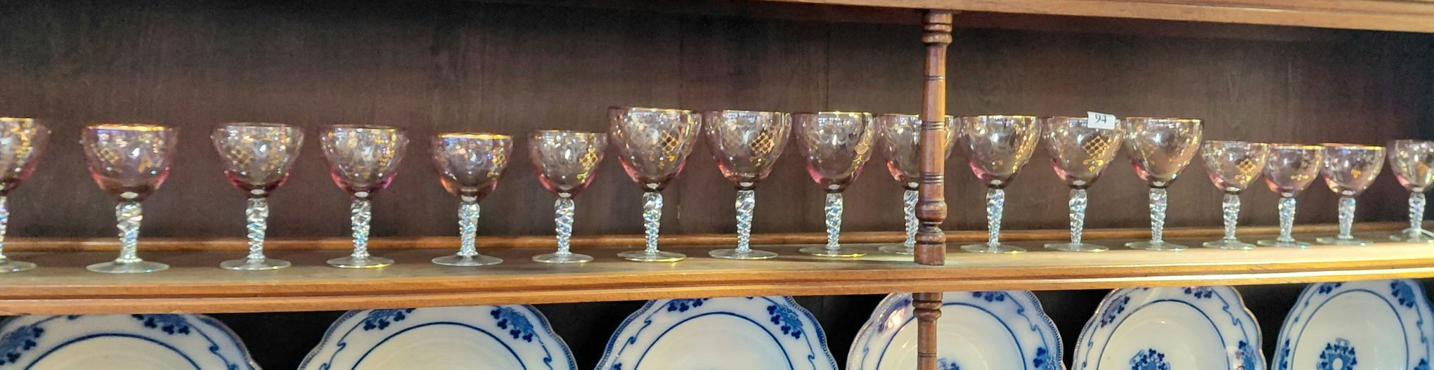 94 · VENEZIA MURANO LIQUOR STEMS