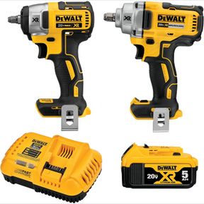 DEWALT 20V MAX XR BRUSHLESS CORDLESS 2-TOOL COMBO KIT