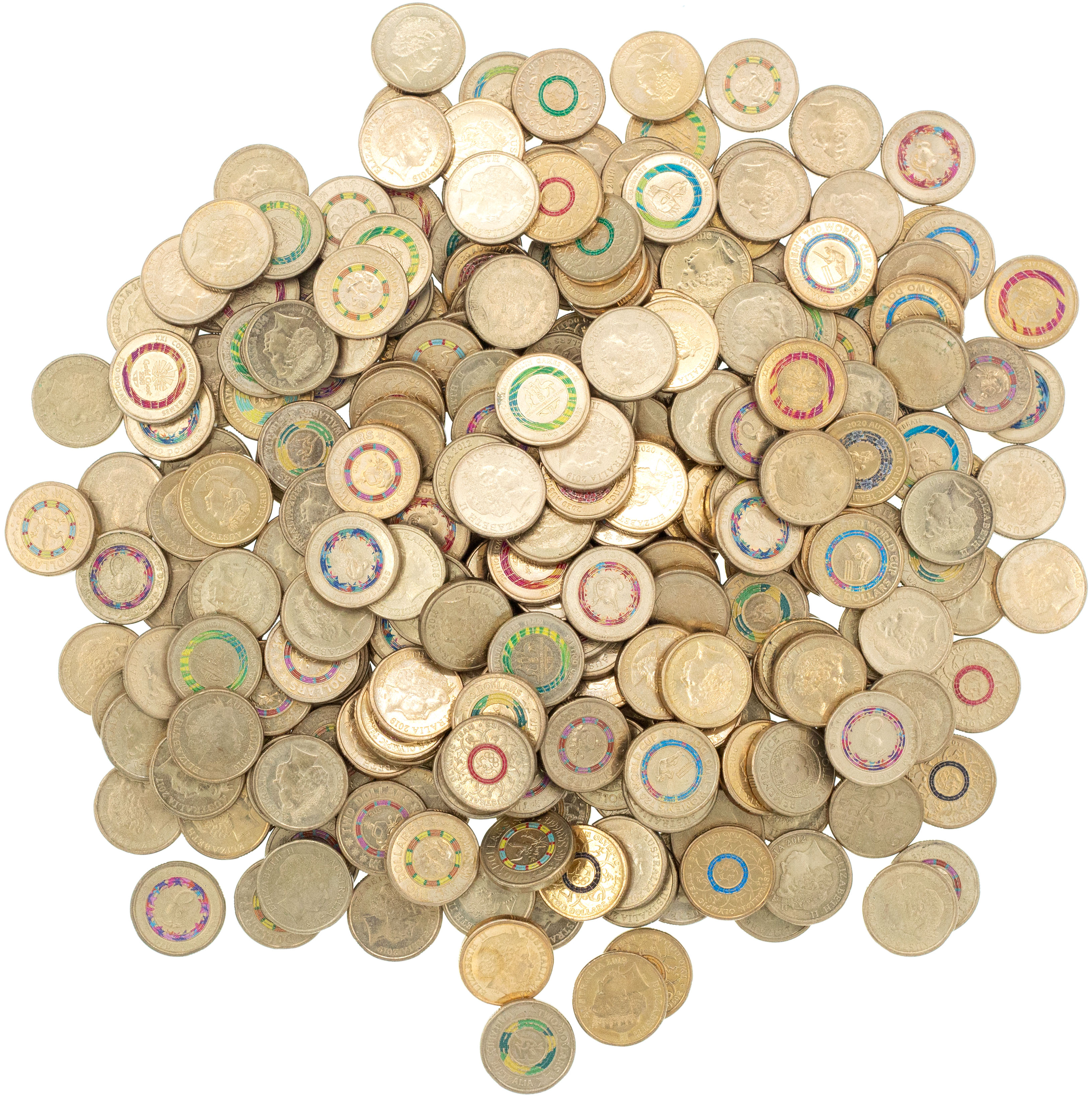 Elizabeth II, Two Dollars, 2012 - 2020, EF - UNC