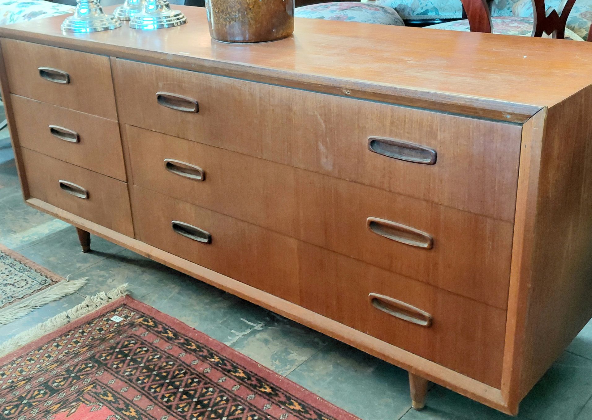 54 · TEAK MID CENTURY BUFFET
