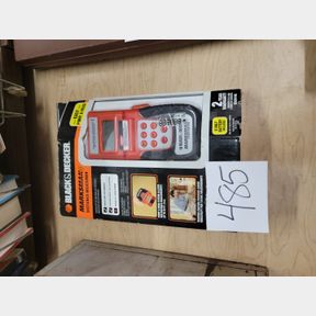 New Black & Decker Marksman Digital Tape Measure and laser pointer