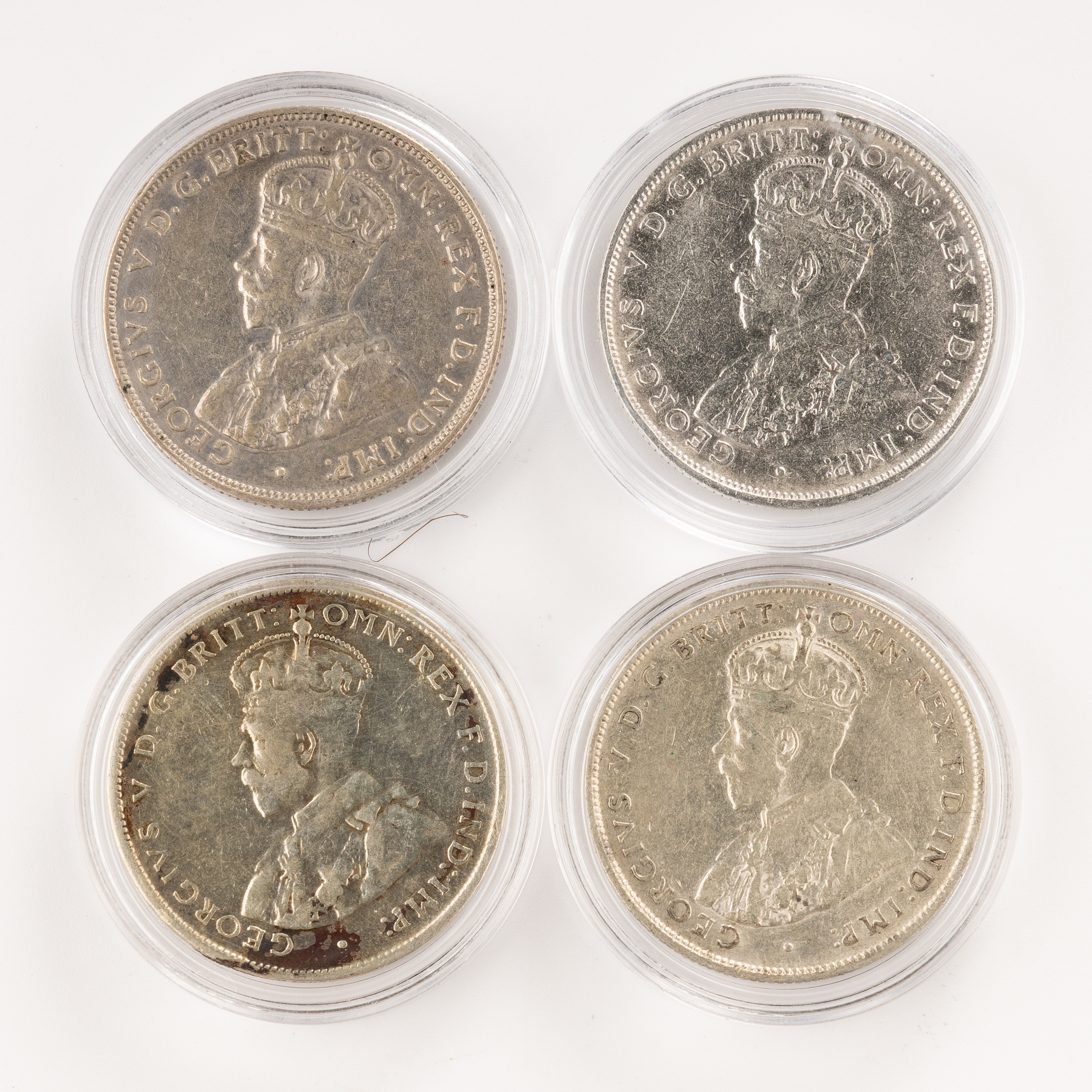 George V, Florin, 1925 - 1926, VG - VF
