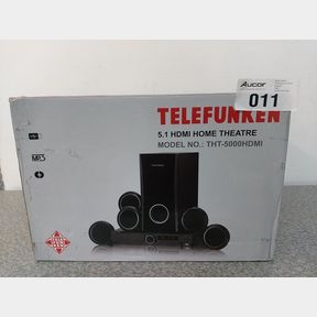 TELEFUNKEN 5.1CHANNEL HOME THEATRE SYSTEM WITH HDMI THT5000HDMI