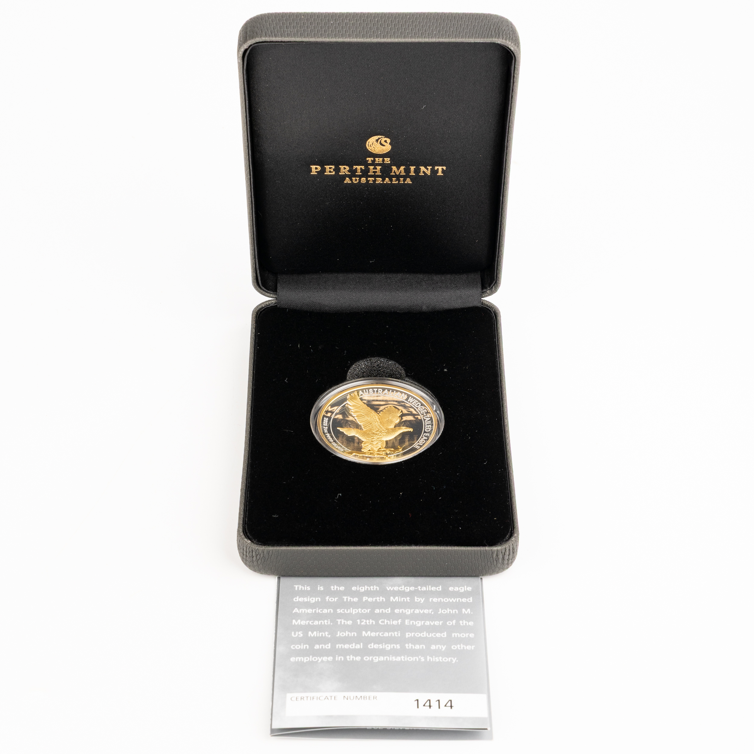 Elizabeth II, Perth Mint - Australian Wedge-Tailed Eagle, Two Dollars, 2023-P, FDC