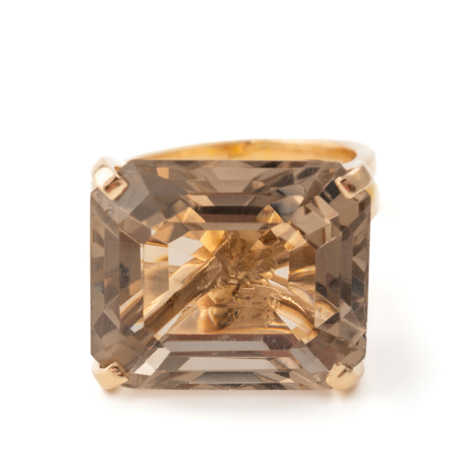 207 · Vintage Smokey Quartz Ring