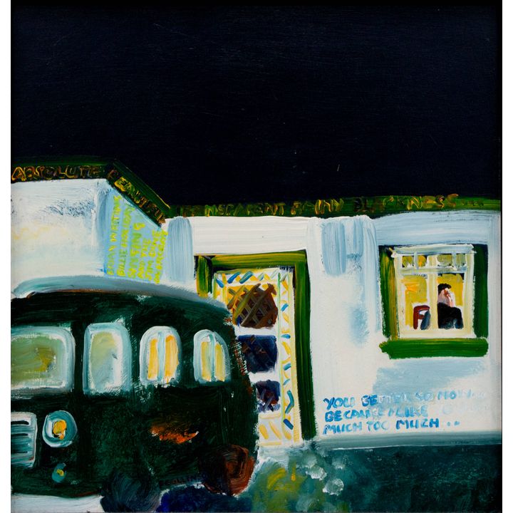 Fergus Collinson 'Absolute Beautiful Transparent Rainy Blackness…'