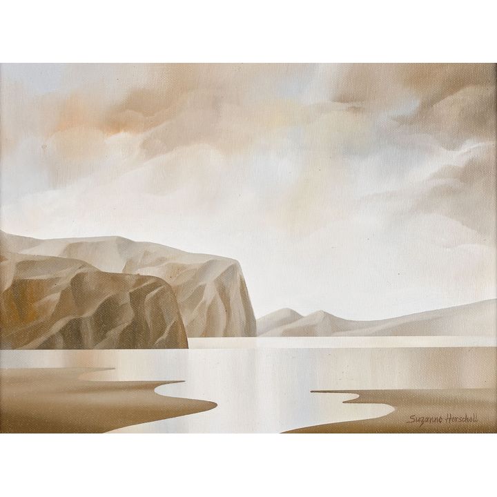 Suzanne Herschell 'Untitled - Harbour Scene'