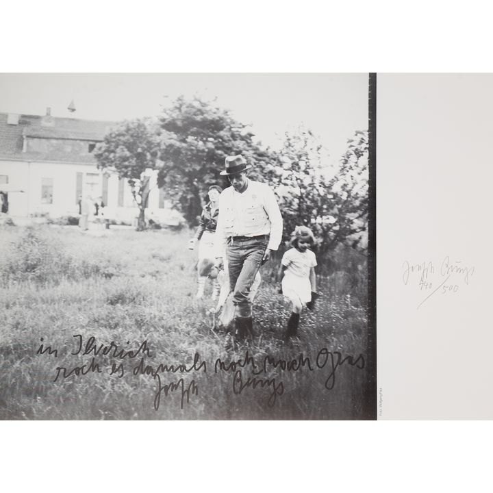 Joseph Beuys In Ilverich roch es damals noch nach Gras 1981