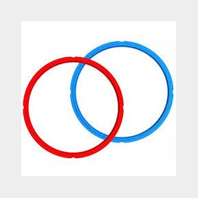 Instant Pot 6L Sealing Rings (Red Blue 2-Pack)-51720/1121 bar 853084004316 B1 (S2)